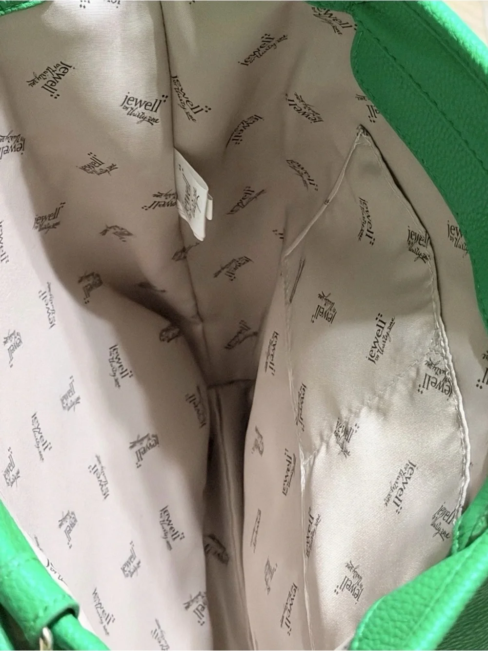Green Tote Bag - Jewell
